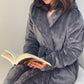 Grey Cozy - Fur Robe