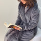 Grey Cozy - Fur Robe