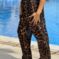 Leopard Cheffon Pants