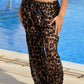 Leopard Cheffon Pants