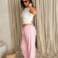 Striped Pants Pink