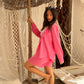 Shorts Linen Set Pink