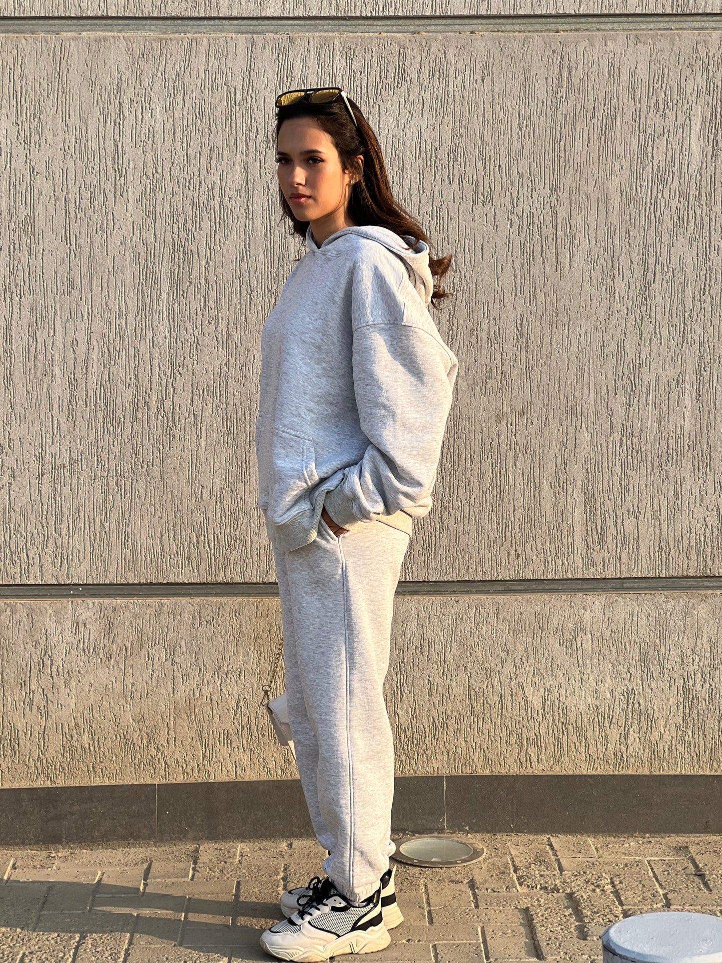 Basic Sweat Pants Grey